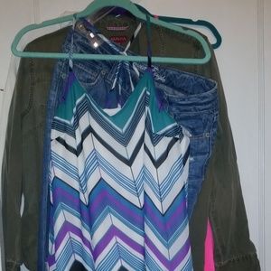 Charlotte Russe Chevron Dress